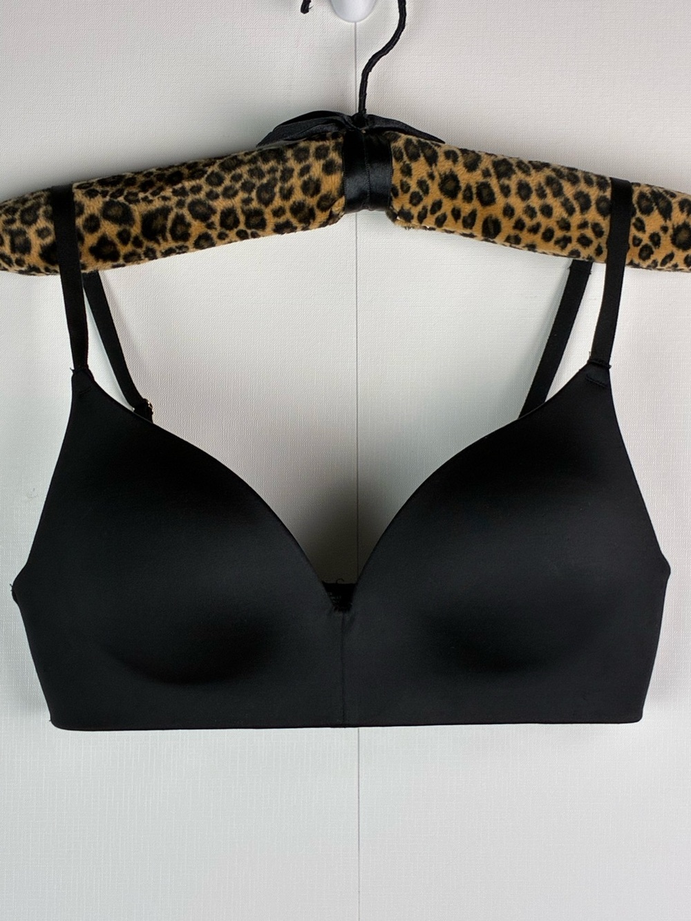 NWOT Soma Black Wireless Push-Up Bra Size 34B
